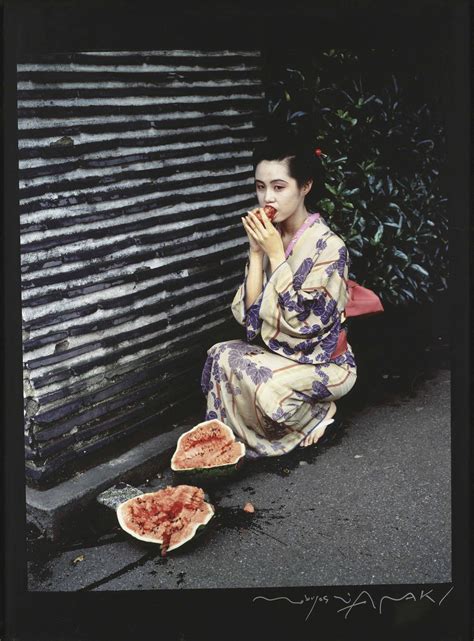 Stunning images by Japanese erotic photographer Nobuyoshi Araki